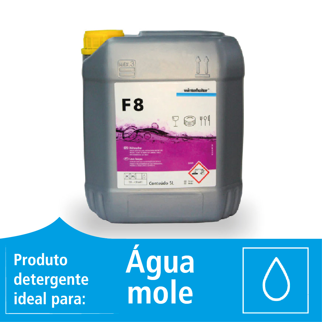 Detergente lava louças F8 x 5L