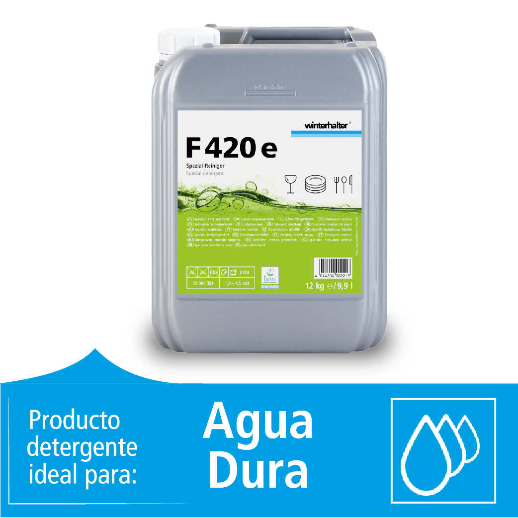 Detergente lavavajillas ecológico F420e